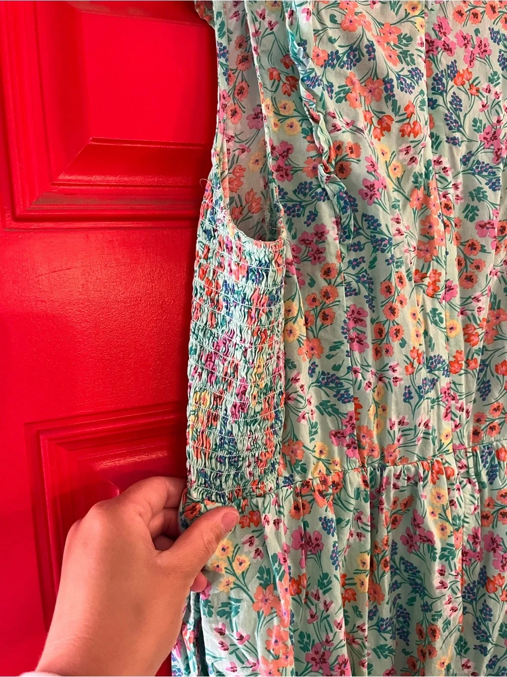 J. Crew Floral Ruffled Sundress size 8